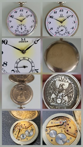 Antico orologio tasca omega - da,