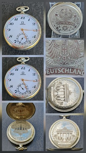 Antico orologio tasca omega - orologio,
