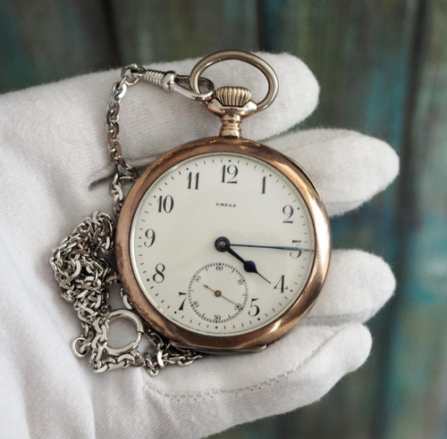 Antico orologio tasca omega - antico,