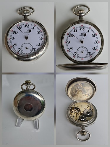 Antico orologio tasca omega - orologio,