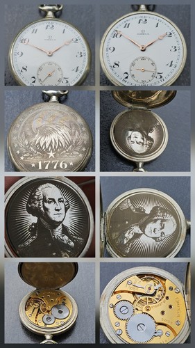Antico orologio tasca omega - orologio,